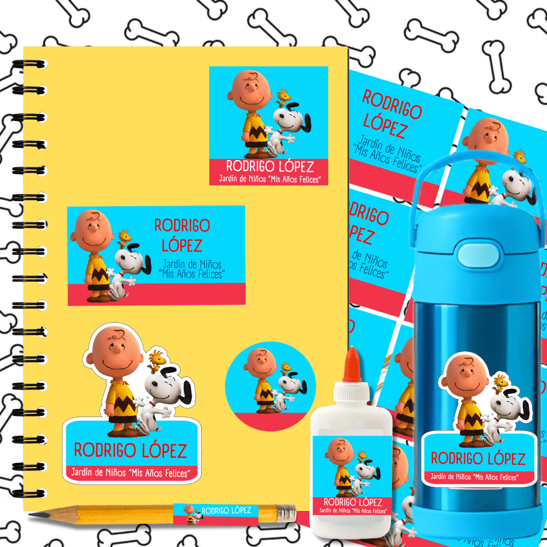 1000+ School Labels | Editable Labels for Kids & School Supplies - Image 2